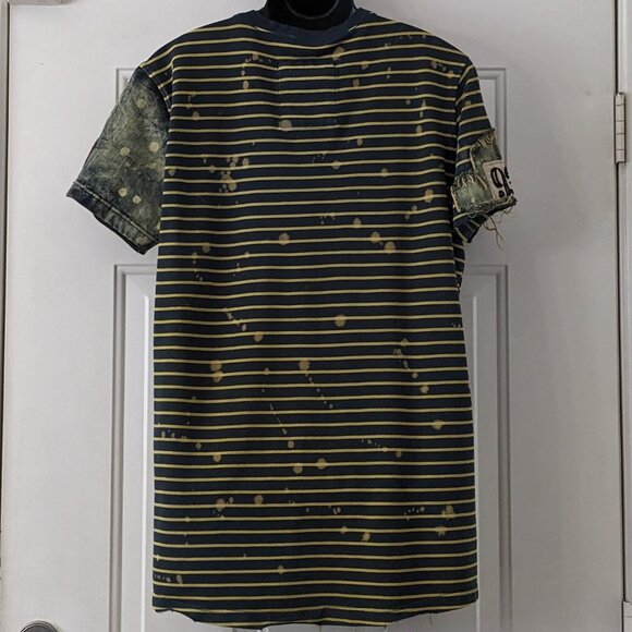 The Heritage by America 1776 Denim Distillery Men’s Shirt Tye Dye XL Cotton - Picture 6 of 10